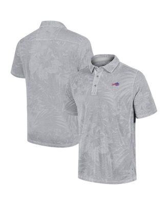 Tommy Bahama - Men's Gray Buffalo Bills Big Tall Santiago Paradise Polo Shirt