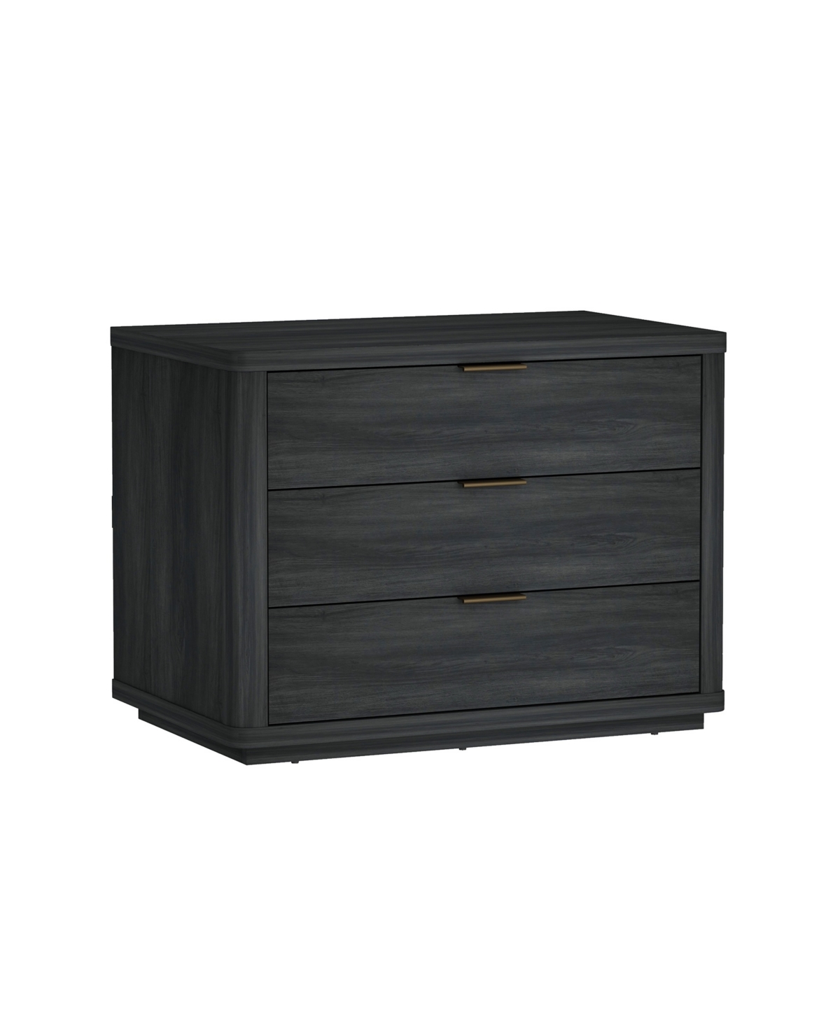 Manhattan Comfort Evelyn 32" 3-Drawer Nightstand