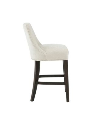 Beever 38.4" Chenille Upholstered Counter Stool
