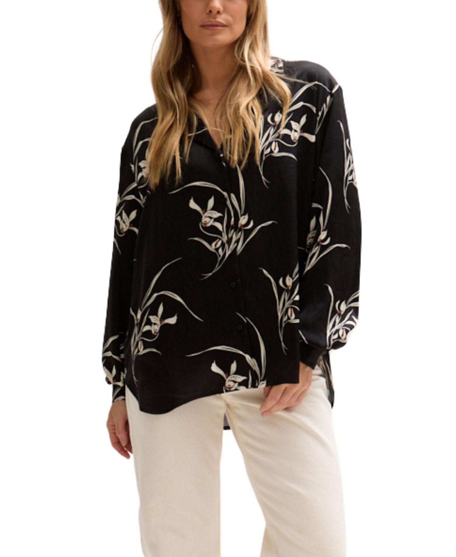 Women's Lillibet Large Floral Print Shirt