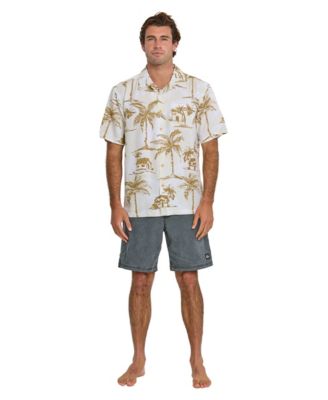 Quiksilver Men's Off The Grid Woven Shirt