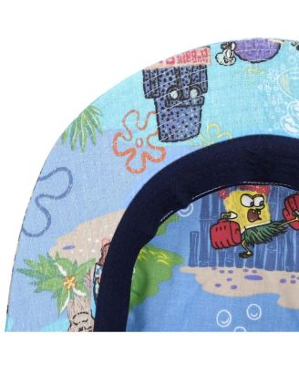 Men's and Women's Blue SpongeBob SquarePants Aloha From Bikini Bottom Bucket Hat