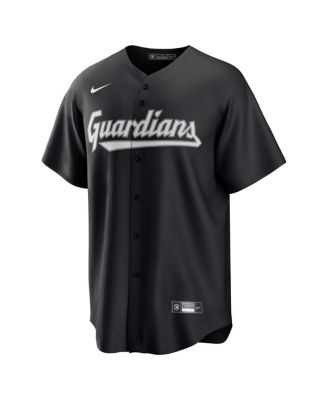 Men's Jos&eacute; Ramírez Black Cleveland Guardians Lights Out Replica Player Jersey