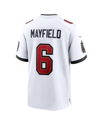 Men's Baker Mayfield White Tampa Bay Buccaneers 50th Anniversary Game Jersey