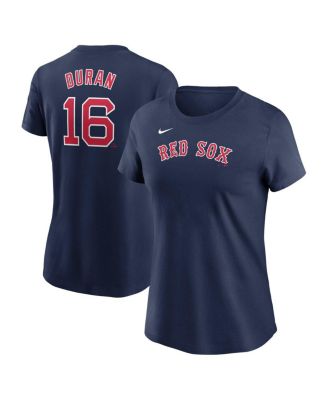 Nike - Women's Jarren Duran Navy Boston Red Sox Fuse Name Number T-Shirt