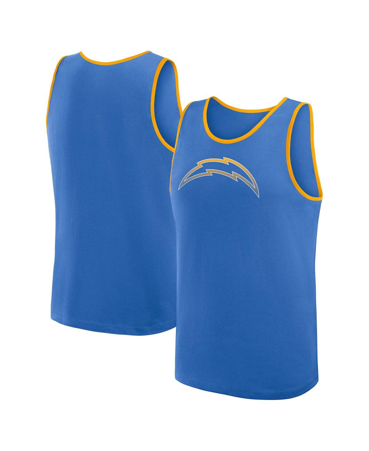 Men's Powder Blue Los Angeles Chargers Unmatched Success Tank Top - Powder Blue