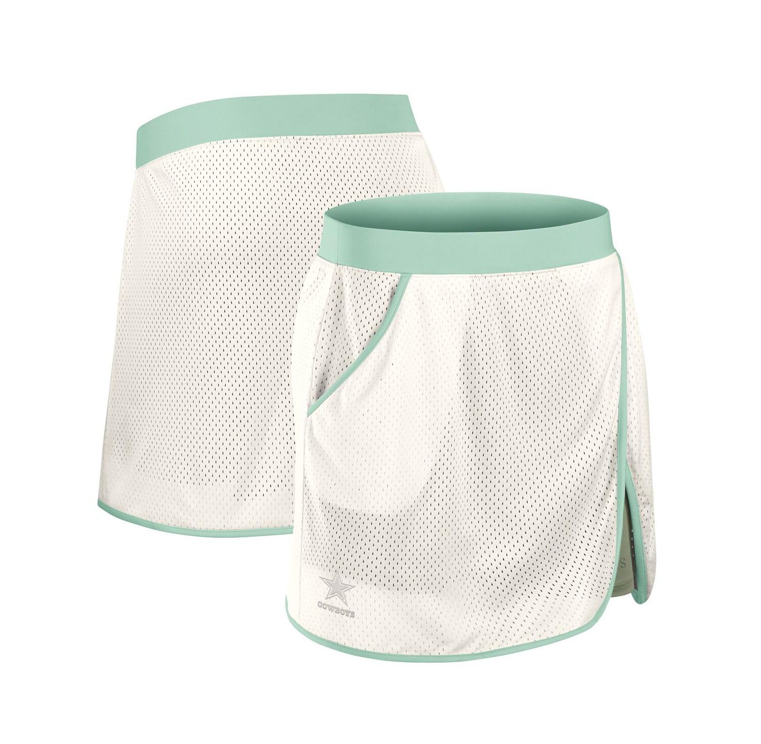 Women's Cream Dallas Cowboys Studio Wellness Skorts