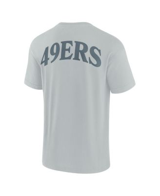 Men's and Women's Gray San Francisco 49ers Elements Iconic T-Shirt