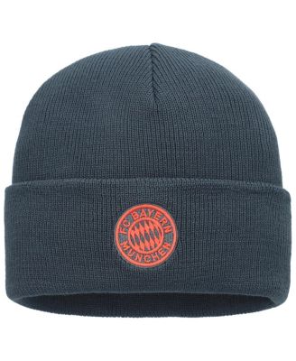 adidas - Men's and Women's Charcoal Bayern Munich Cuffed Knit Hat