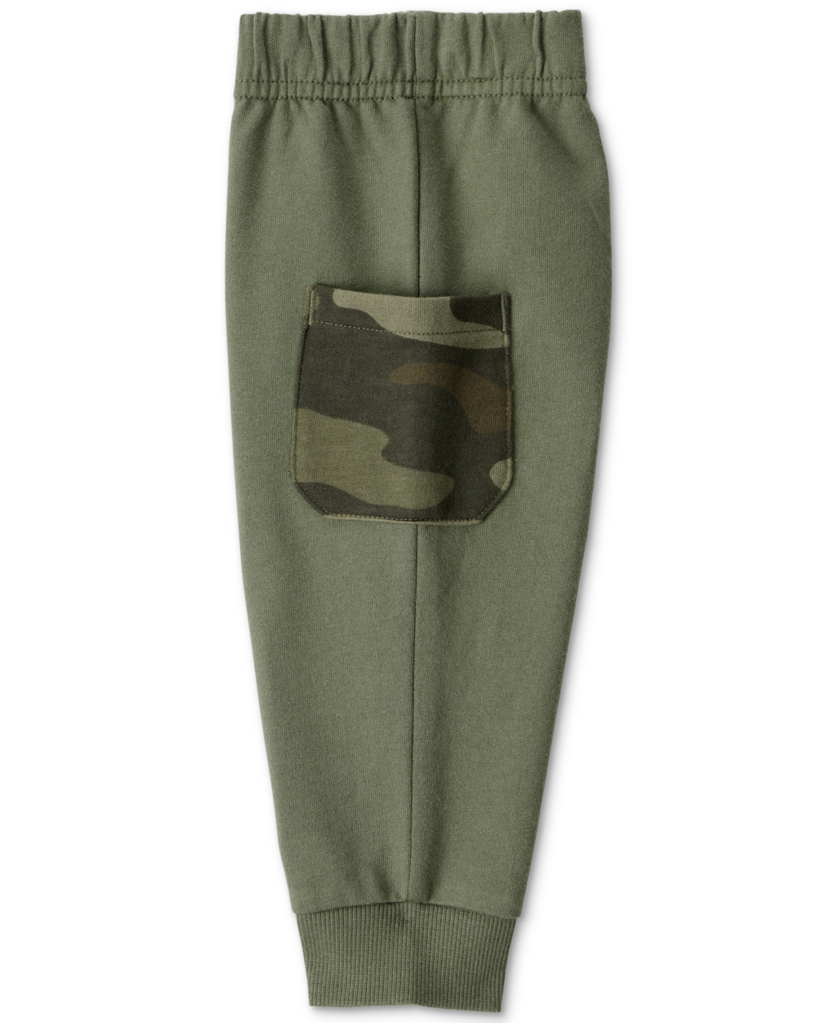 Carter's Baby Boys Camo-print Vest, Bodysuit & Pants, 3 Piece Set In Green