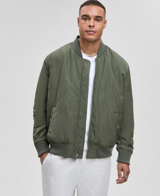 Mode of One - Men's Relaxed-Fit Reversible Bomber Jacket