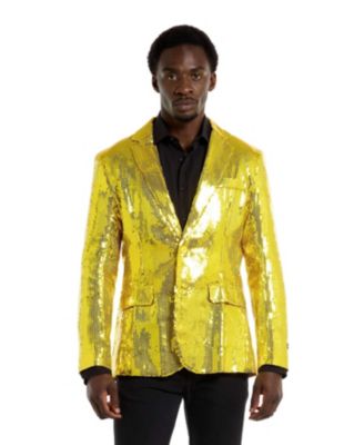 Men's Shiny Party Blazer - Sequins USA