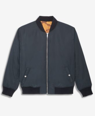 Men's Relaxed-Fit Reversible Bomber Jacket, Macy's Exclusive
