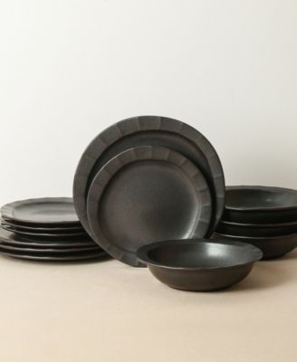Oasis 12 Pc. Dinnerware Set, Service for 4