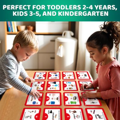 ABC Learning Flash Cards for Toddlers 2-4 Years Old