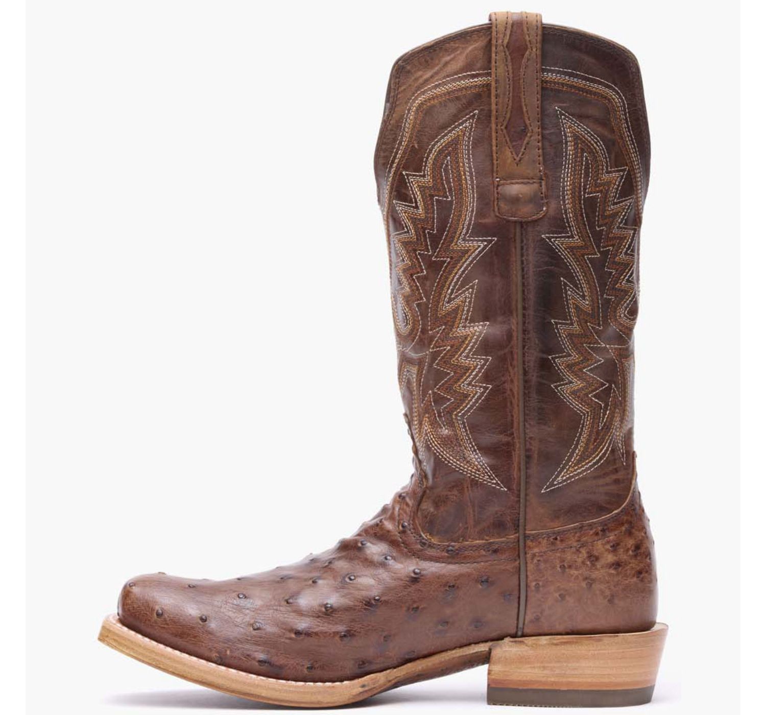 Men's PRCA Collection Full-Quill Ostrich Western Boot