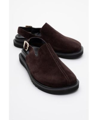 Women's Laby Leather Clogs