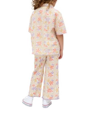 Gilly Scallop Edge Matisse Print Trouser