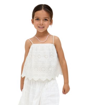 Rufa Spaghetti Strap Windowpane Check Cami