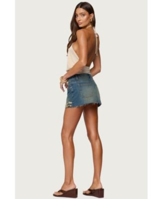 Women's Khalia Backless Cut Out Halter Top