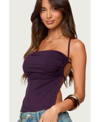 Women's Rachey Backless Ruched Top