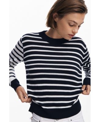 Women's Horizontal striped sweater