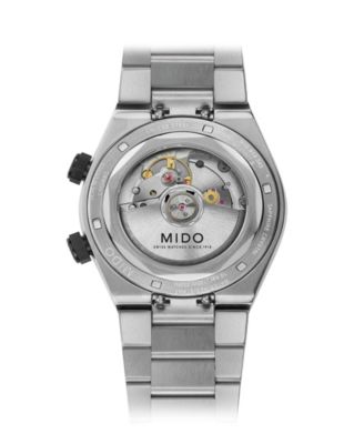 Unisex Multifort 8 Black Swiss Automatic Watch, 40mm