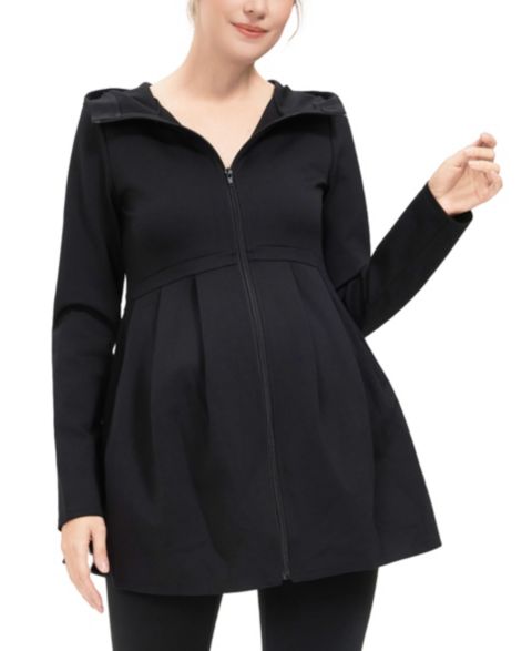 Женские куртки kimi + kai Maternity Sophia Fit & Flare Hooded Jacket
