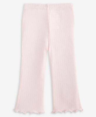 Baby Girls Mix and Match Pointelle Flare Leggings