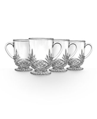 Godinger Dublin Crystal Footed Coffee Mug, Set of Macy's