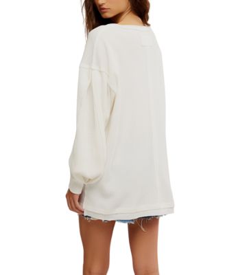 Women's Coast 2 Coast Waffle-Knit Top