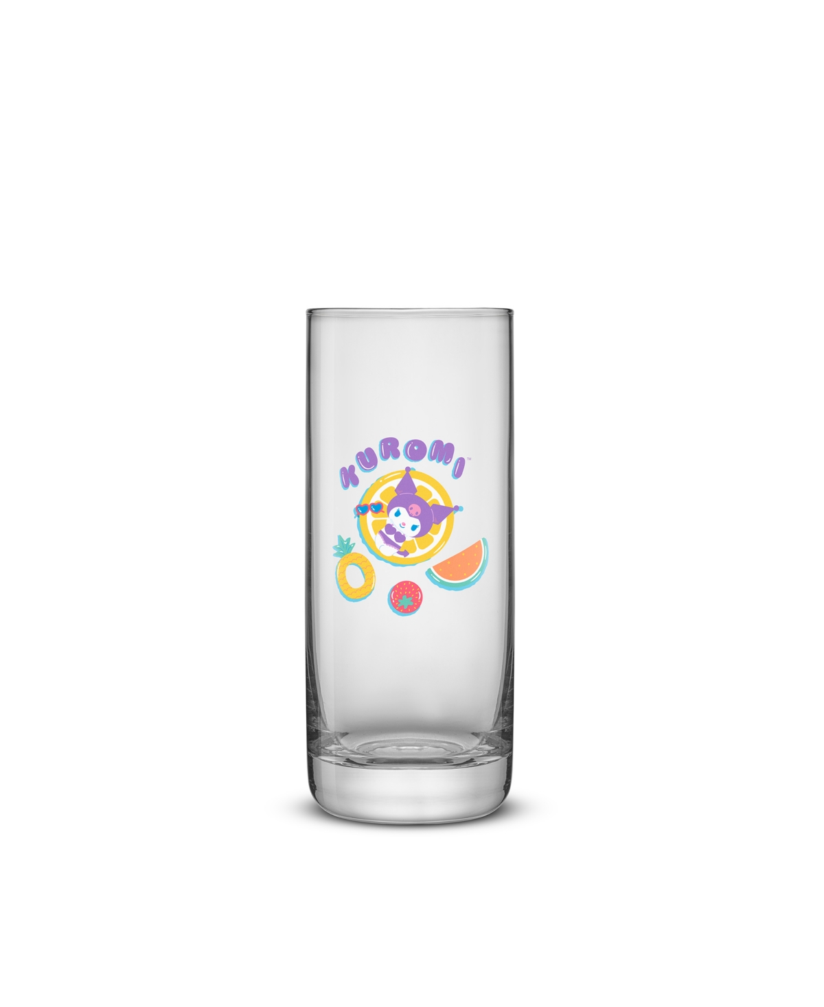 Joyjolt Hello Kitty Friends Summer Drinking Glasses, Set Of 4 In Multi
