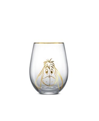 Pooh Spirits Hero Faces Stemless Drinking Glasses, Set of 4