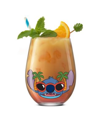 Lilo Stitch Silly Sips Stemless Drinking Glasses, Set of 4