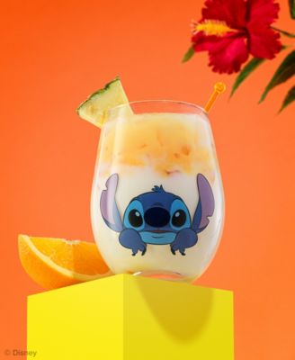 Lilo Stitch Silly Sips Stemless Drinking Glasses, Set of 4