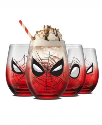Spidey Sense Stemless Drinking Glasses, Set of 4