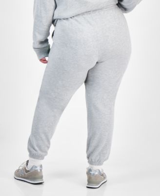 Trendy Plus Size Grinch Wreath Graphic Sweatpants