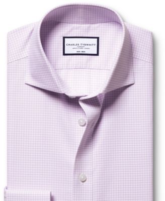 Men's Non-Iron Gingham Dress Shirt