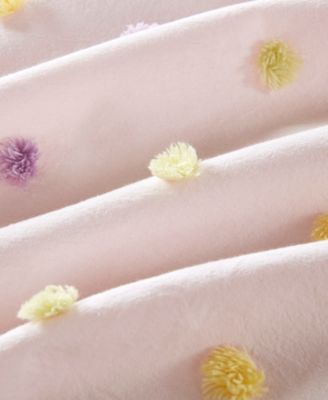 Intelligent Design Callie Pom Pom 4-Pc. Comforter Set, Twin/Twin XL