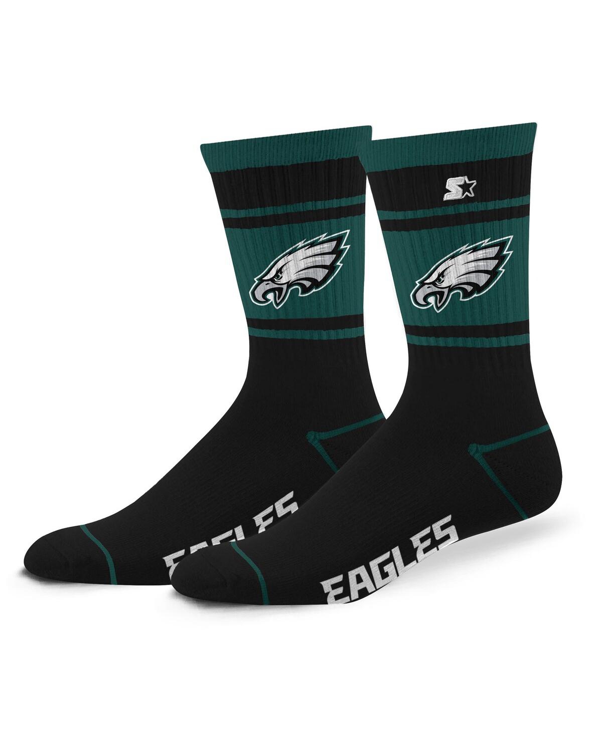 Men's and Women's Philadelphia Eagles Billboard Crew Socks - Black