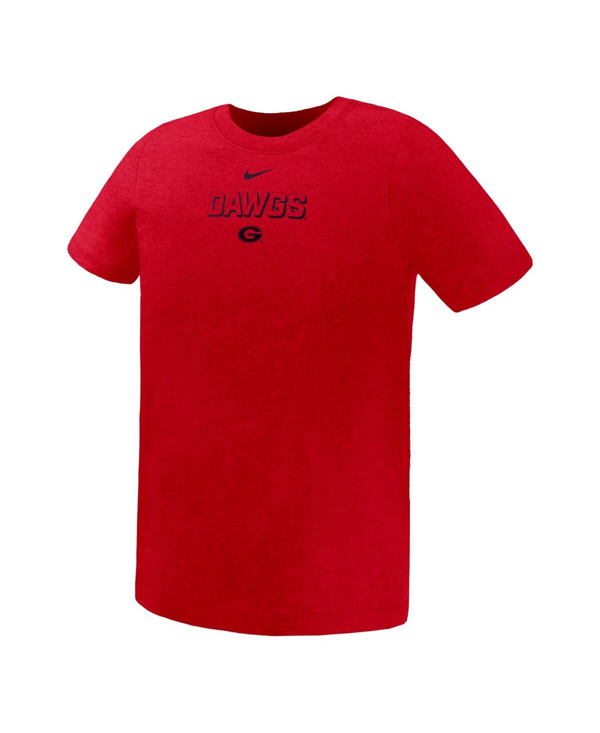 Nike Preschool Red Georgia Bulldogs Legend Performance T-shirt In Red
