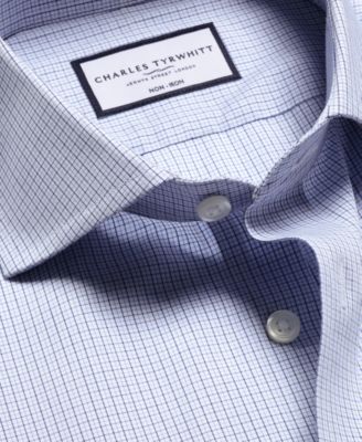 Men's Non-Iron Check Dress Shirt 