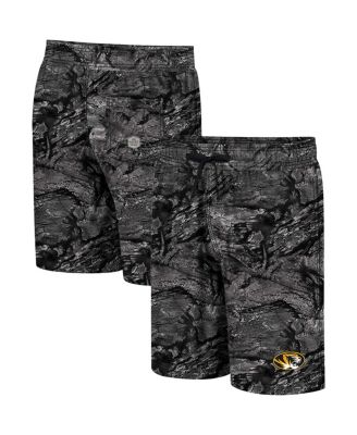 Colosseum - Men's Charcoal Missouri Tigers Real tree Aspect Ohana Swim Shorts