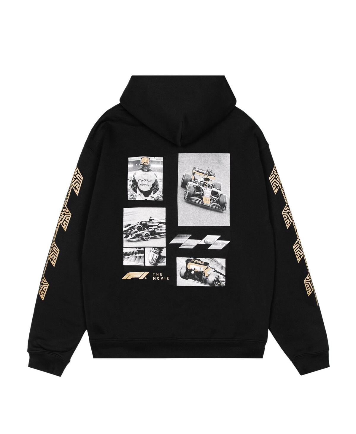 Insomniac Men's Black Formula 1 The Movie Photo Collage Pullover Hoodie In Black