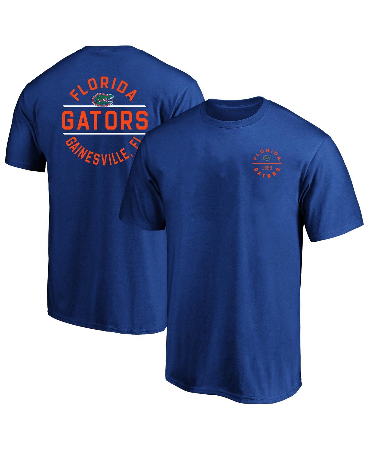Fanatics Men's Royal Florida Gators Big Tall Fast Break 2 Hit T-shirt In Blue