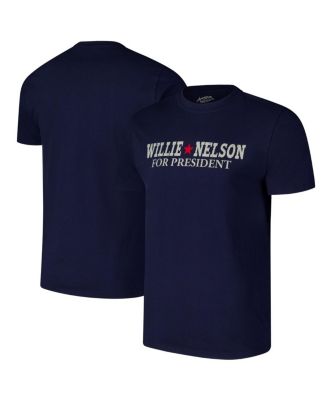 American Needle - Men's Navy Willie Nelson Crew Neck T-Shirt