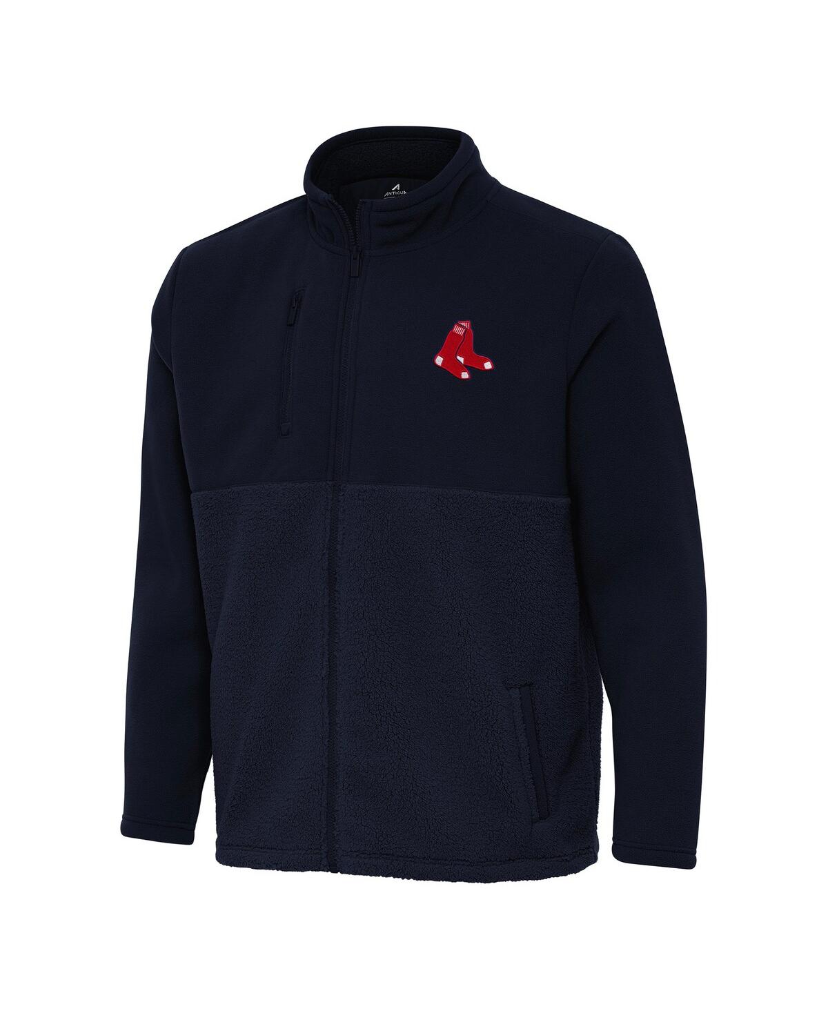 Men's Navy Boston Red Sox Daily Fused Full-Zip Jacket - Navy