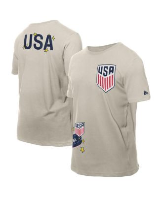 New Era - Men's Light Beige USMNT Logo Select T-Shirt