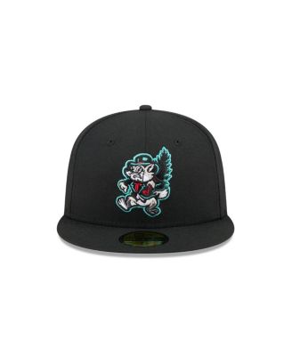 Men's Black Jersey Shore BlueClaws Theme Nights 59FIFTY Fitted Hat