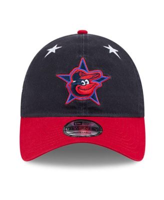 Men's Navy/Red Baltimore Orioles 2025 MLB All-Star Game Workout 9TWENTY Adjustable Hat